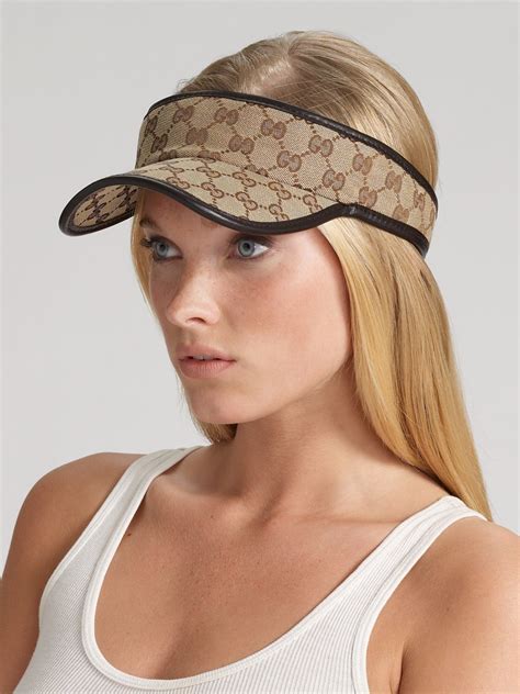 gucci visor women